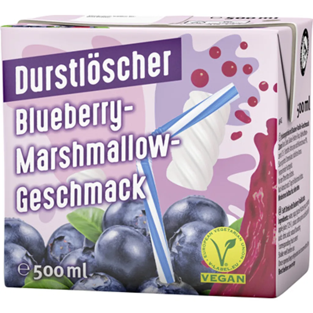 Durstlöscher Blueberry Marshmallow 500ml