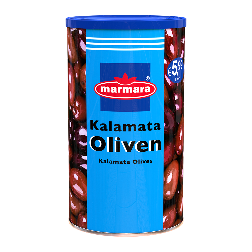 Marmara Kalamata Oliven mit Stein 720g