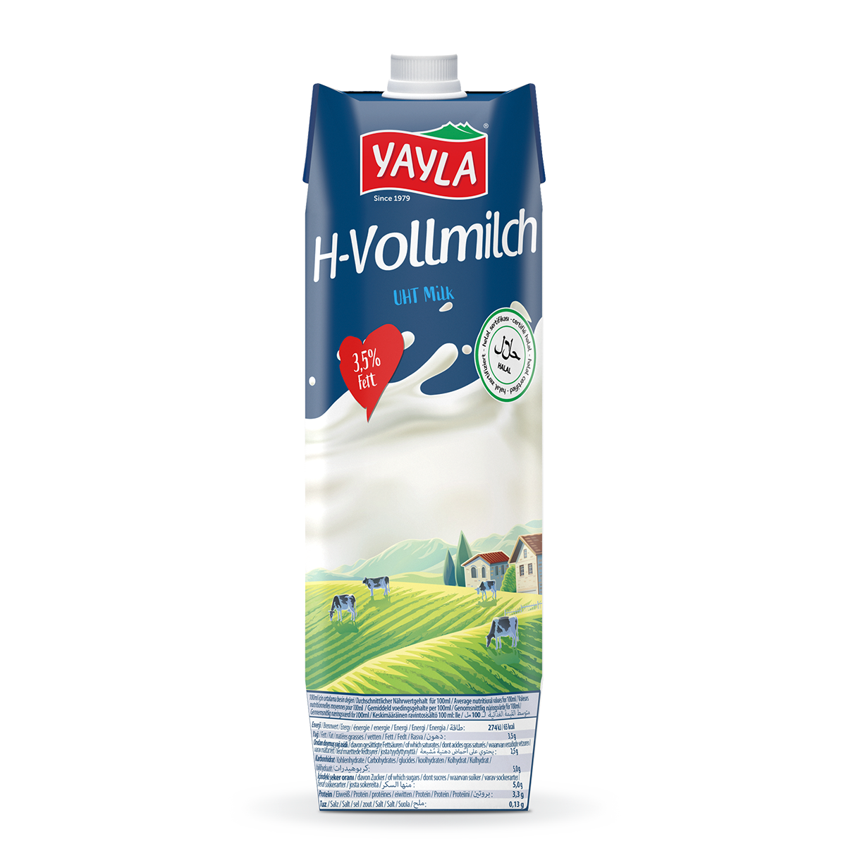 Yayla H-Milch 1,5% 1L