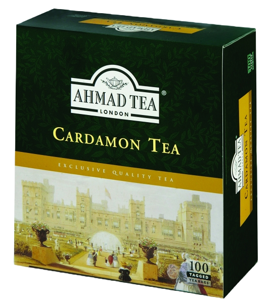 Ahmad Tea Beuteltee Schwarztee mit Cardamon 200g