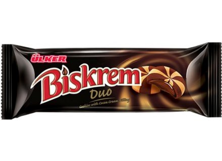 Ülker Biskrem Duo - Kekse mit Kakaocremefüllung 130g