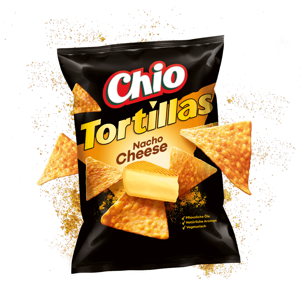 Chio Tortilllas -Nacho Cheese 110g  