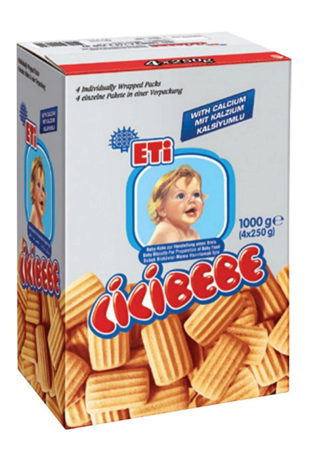 Eti Cicibebe - Baby Kekse 4x175g