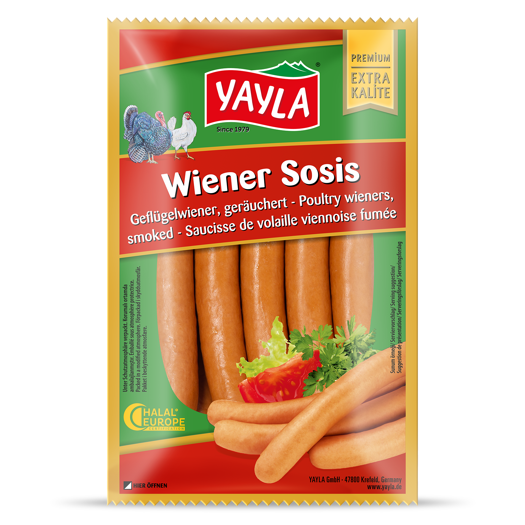 Yayla Wienerwürstchen 400g