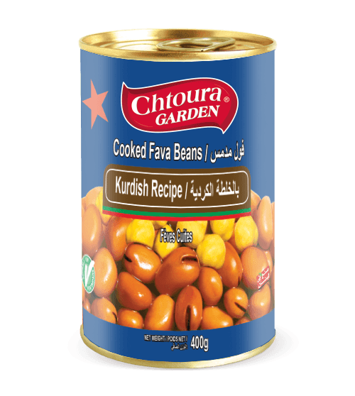 Chtoura Garden gekochte Saubohnen nach kurdischer Art 400g