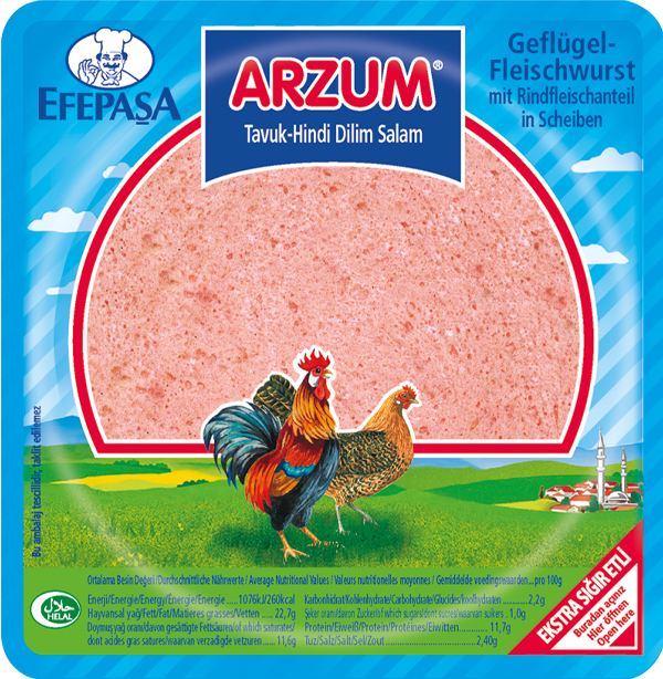 Efepasa Arzum - Geflügelfleischwurst 200g