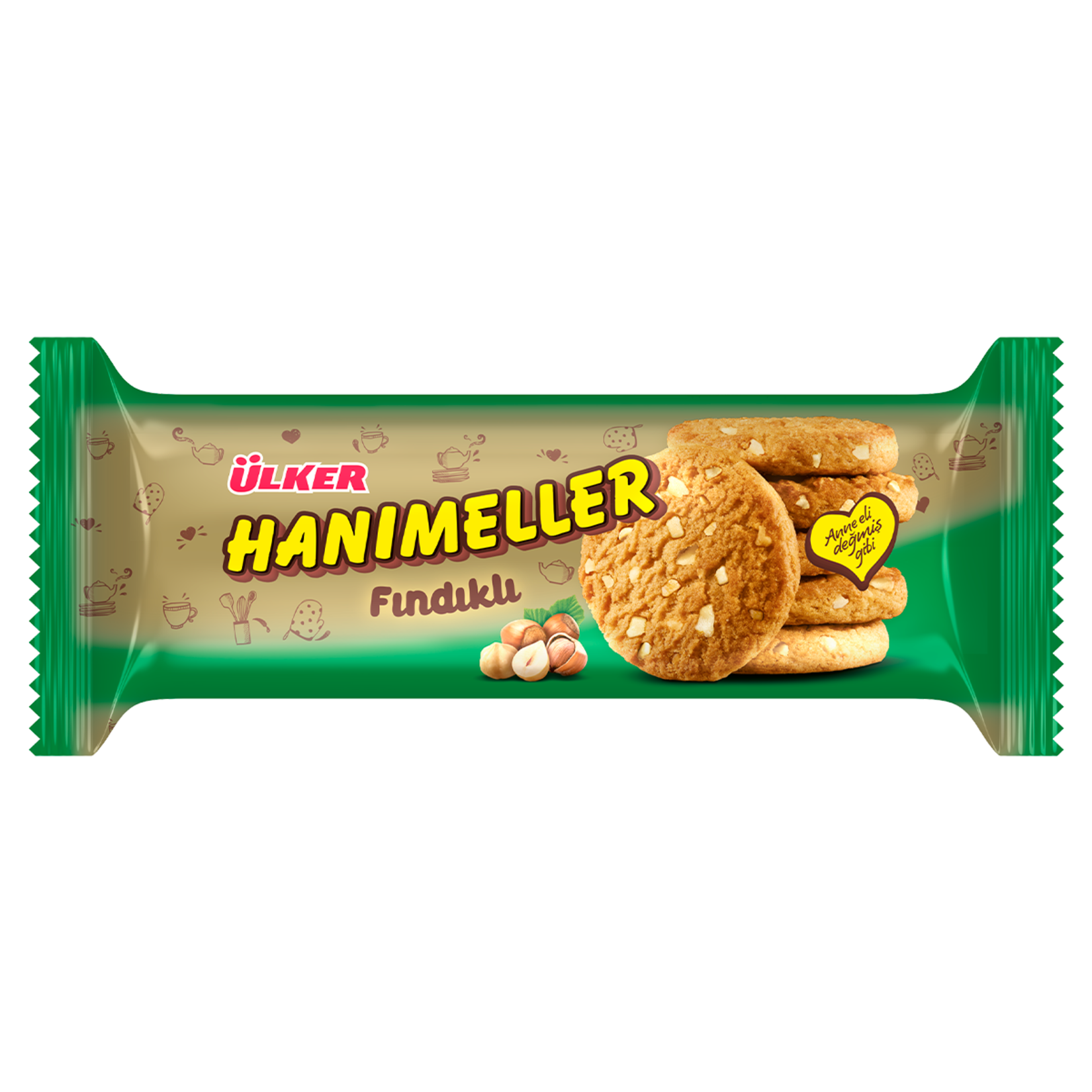 Ülker Hanimeller Findikli - Kekse mit gerösteten Haselnüssen 82g