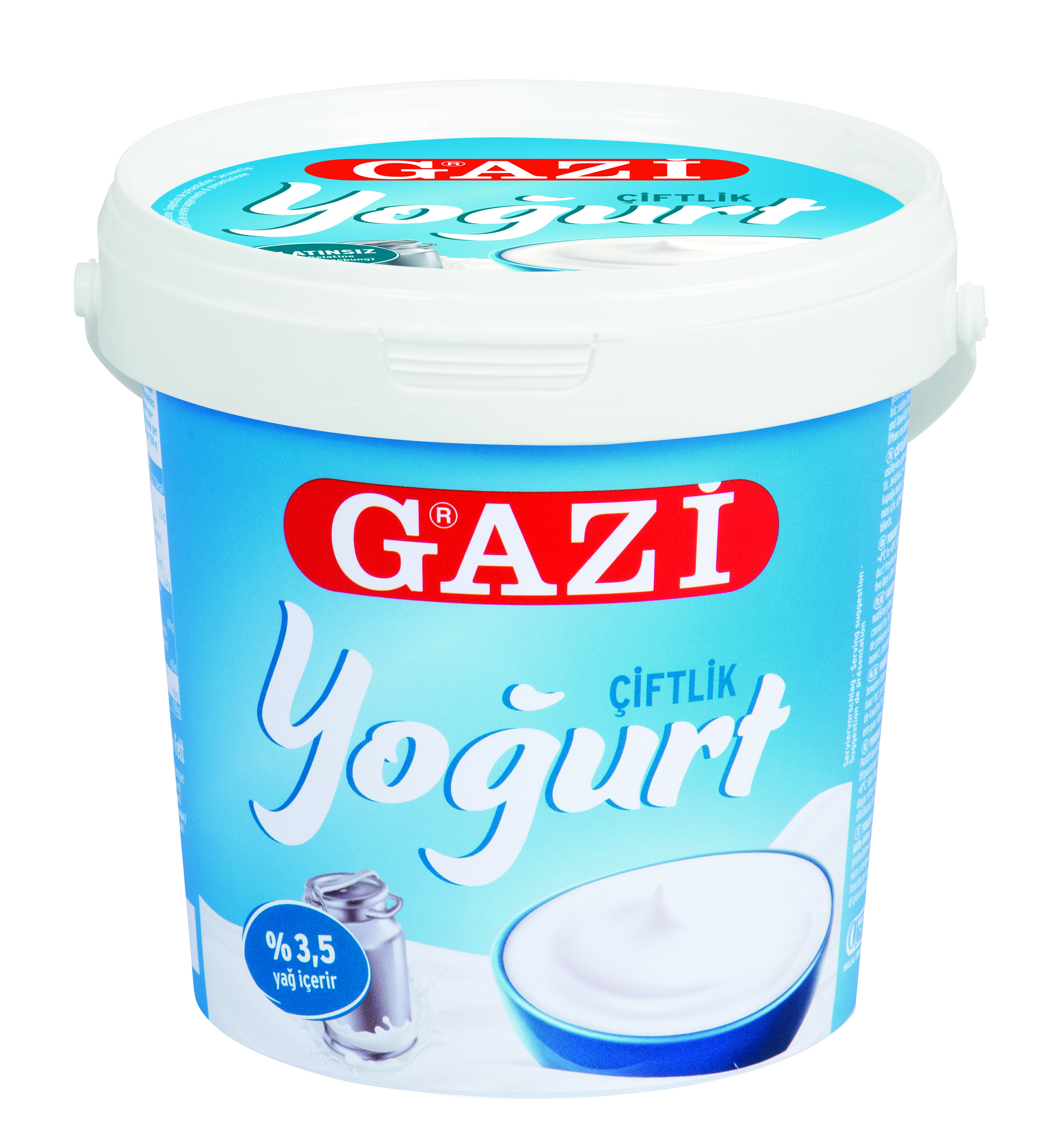Gazi Naturjoghurt 3,5% 1kg
