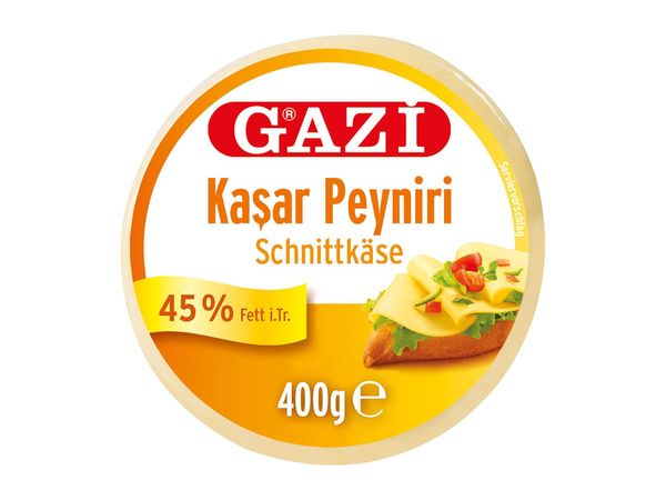 Gazi Kashkaval 45% 400g