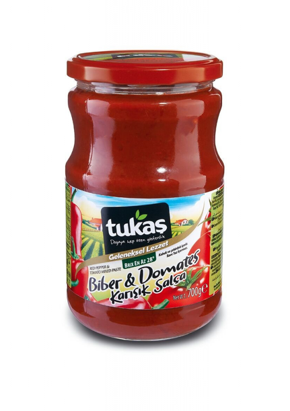 Tukas Paprika und Tomatenmark 700g 8690508600431